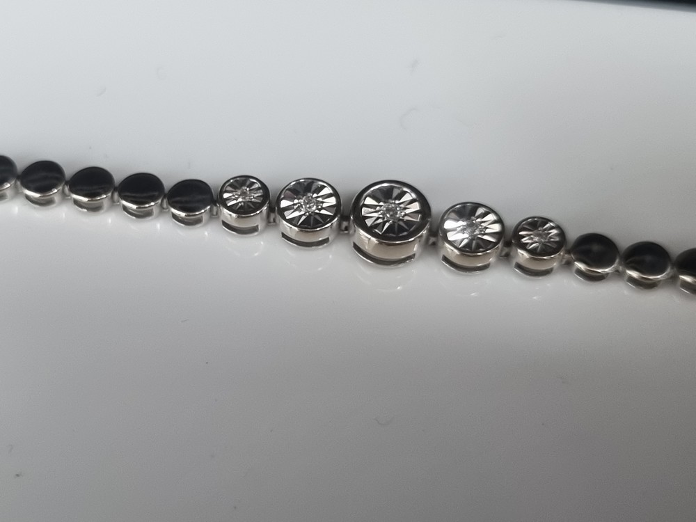 БРАСЛЕТ БРИЛЛИАНТ Au 585