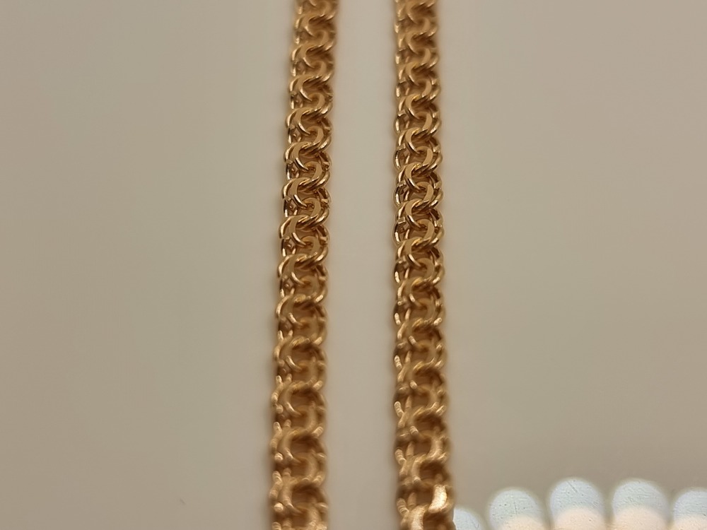 8040200-45 ЦЕПЬ ПОЛНОВЕСНАЯ Бисмарк (Au 585)