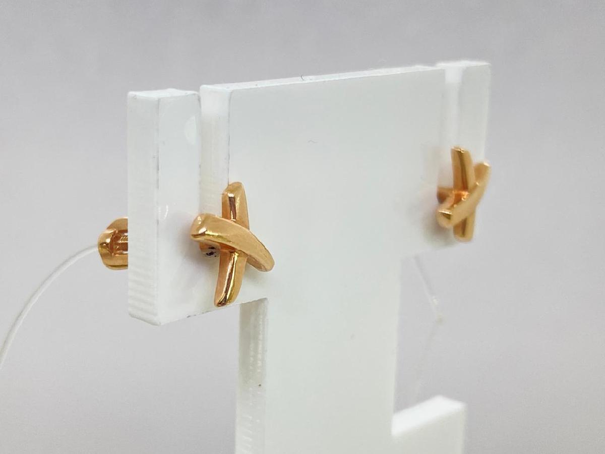 СЕРЬГИ ПУСЕТЫ без камня (Au 585)