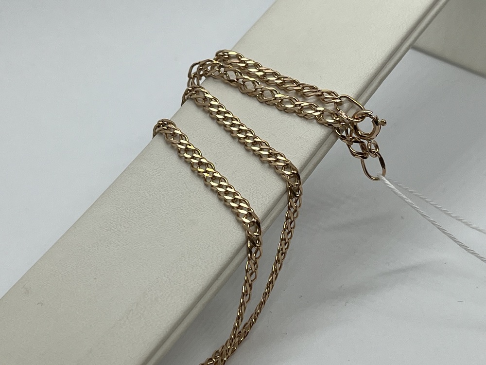 ЦЛР2585 ЦЕПЬ ПОЛНОВЕСНАЯ Ромб двойной (Au 585)