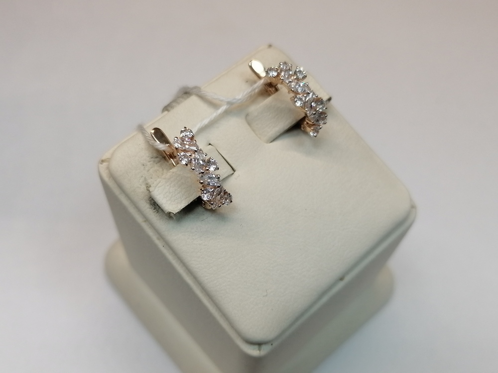 СКМИ585 СЕРЬГИ С КАМНЯМИ (Au 585) СКМИ585 СЕРЬГИ С КАМНЯМИ (Au 585)