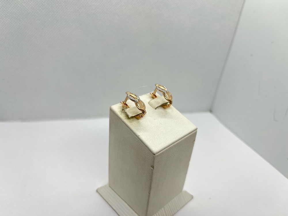 СЕРЬГИ С КАМНЯМИ (Au 585)
