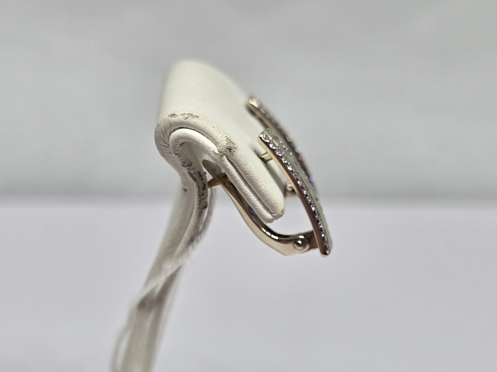 СКМИ585 СЕРЬГИ С КАМНЯМИ (Au 585)