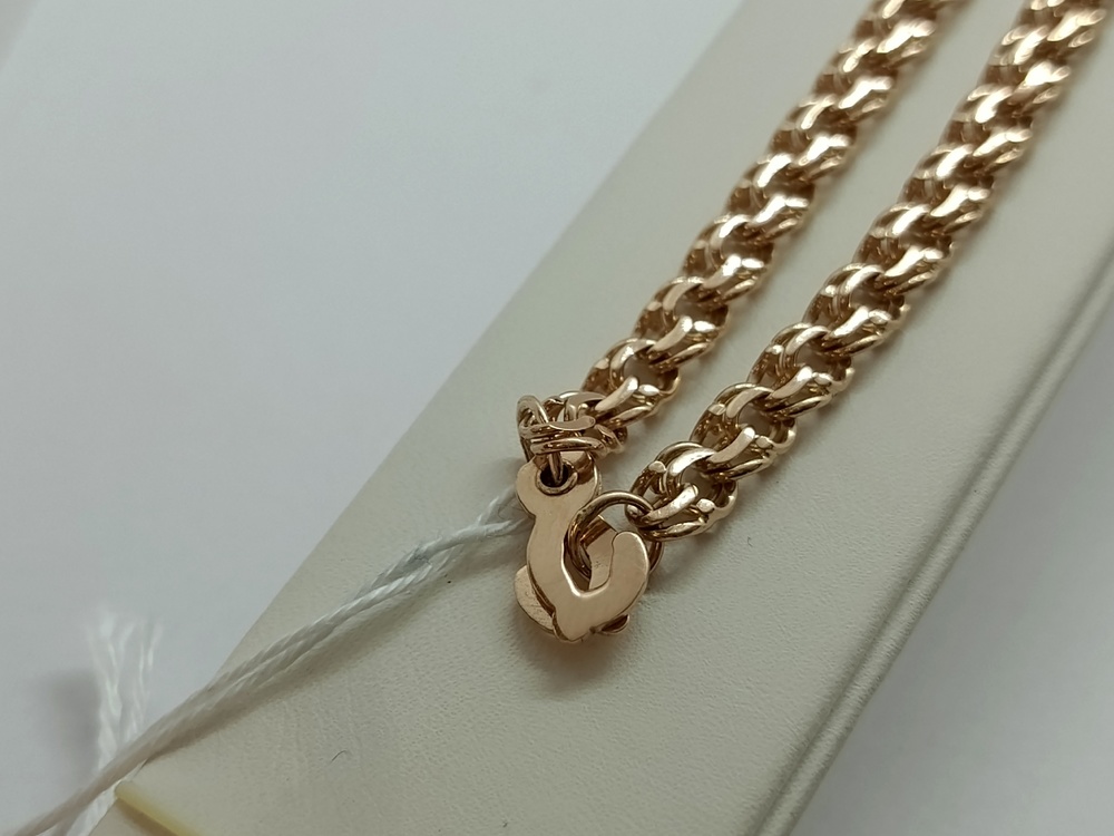 ЦЕПЬ ПОЛНОВЕСНАЯ Бисмарк (Au 585)