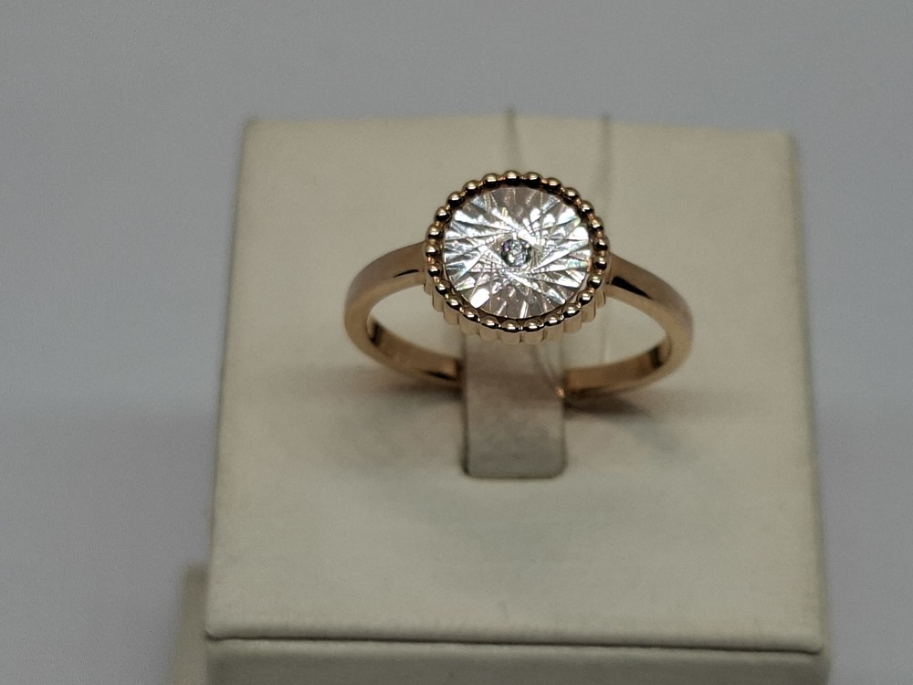 КОЛЬЦО С КАМНЕМ (Au 585)