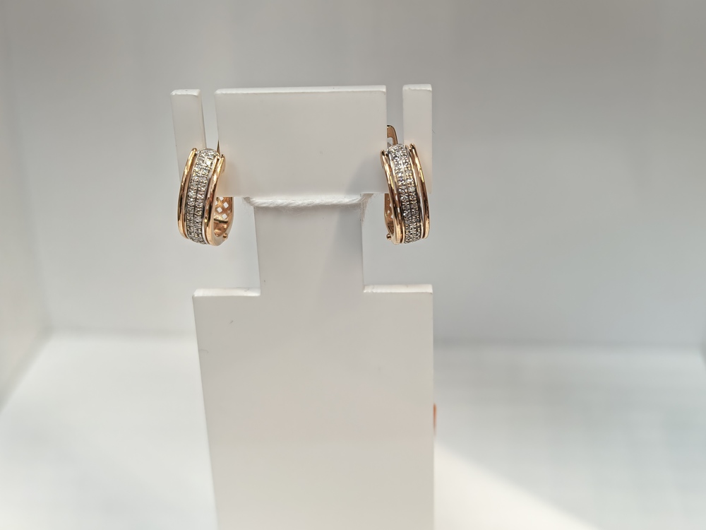 СЕРЬГИ БРИЛЛИАНТ (Au 585)