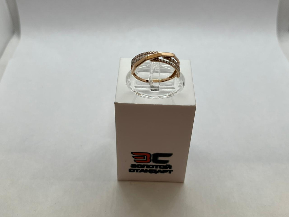 КОЛКМИ585 КОЛЬЦО С КАМНЯМИ (Au 585)