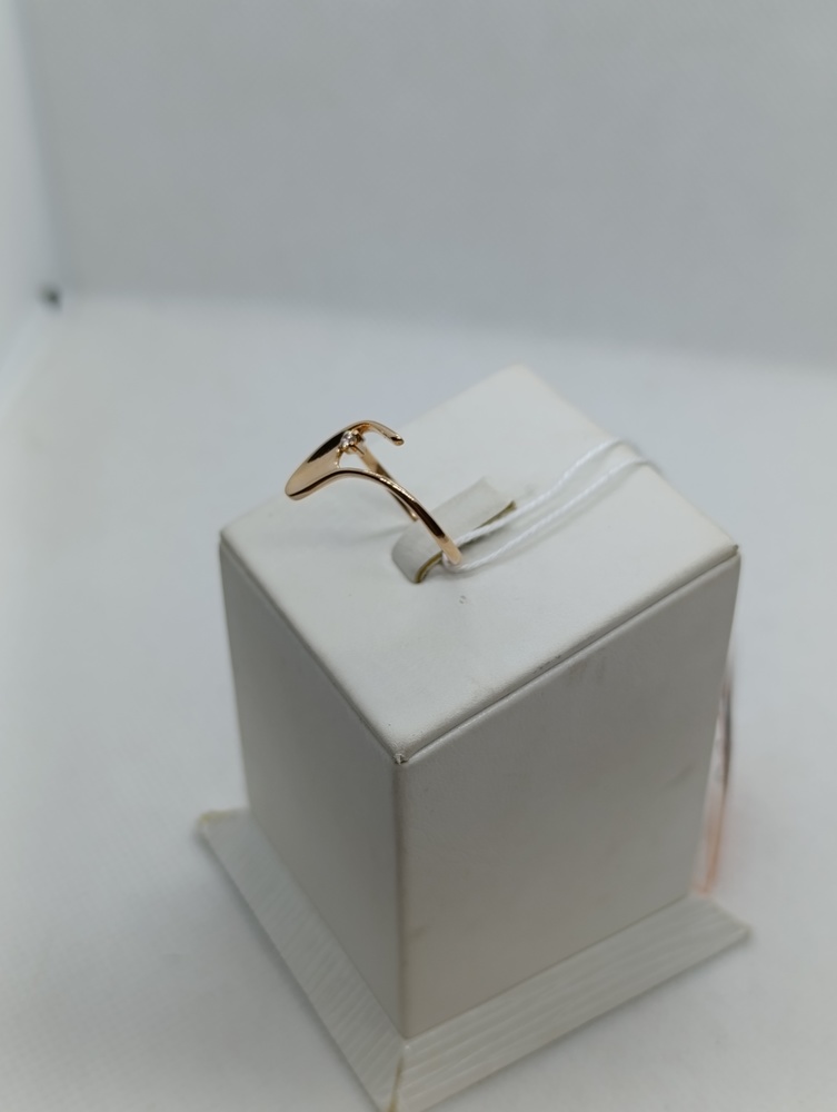 КОЛКМ585 КОЛЬЦО С КАМНЕМ (Au 585)