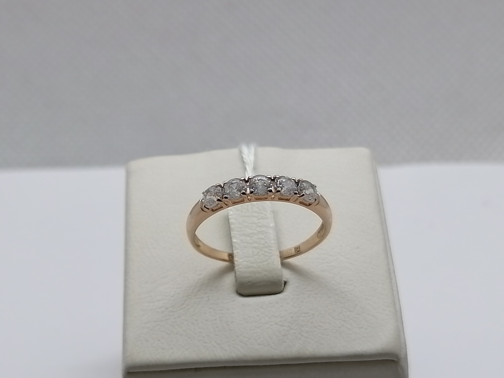 КОЛКМИ585 КОЛЬЦО С КАМНЯМИ (Au 585)