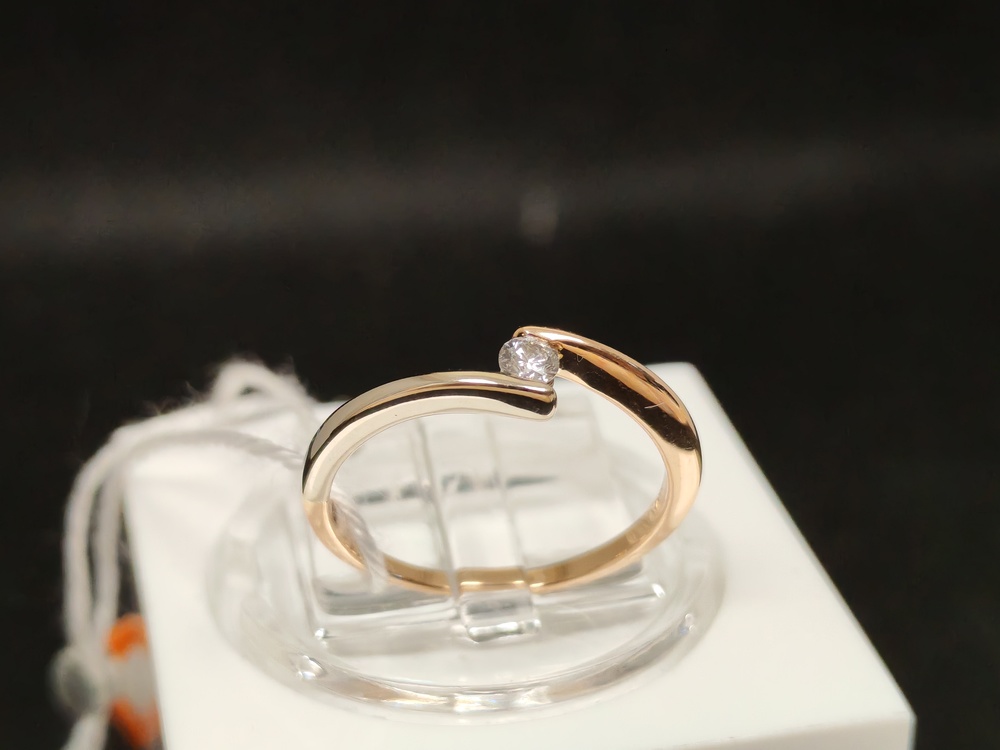 КОЛЬЦО БРИЛЛИАНТ Au 585