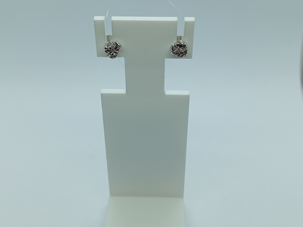 СЕРЬГИ БРИЛЛИАНТ (Ag 925) СЕРЬГИ БРИЛЛИАНТ (Ag 925)