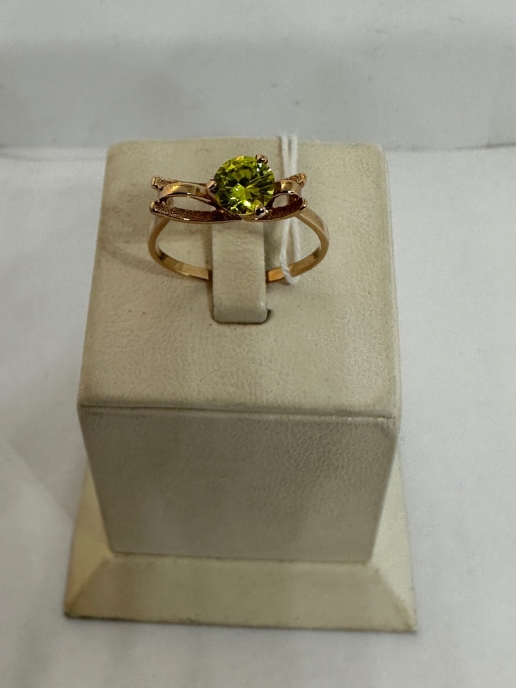 КОЛКМ585 КОЛЬЦО С КАМНЕМ (Au 585)