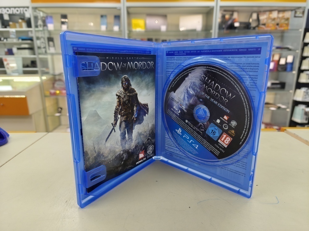Игра Playstation 4 Shadow Of Mordor