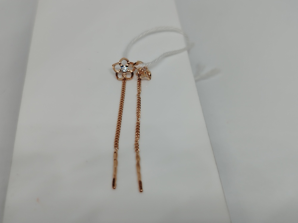 СПРО585 СЕРЬГИ ПРОДЕВКИ (Au 585)