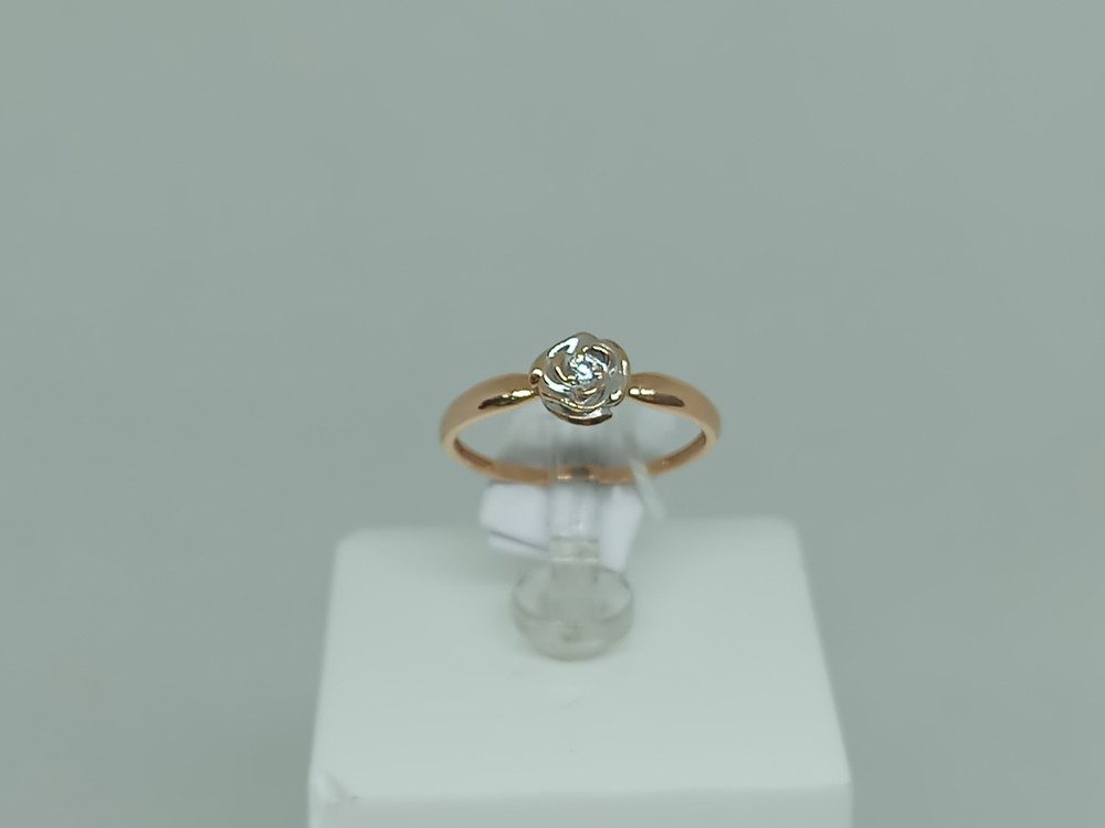 КОЛЬЦО С КАМНЕМ (Au 585)