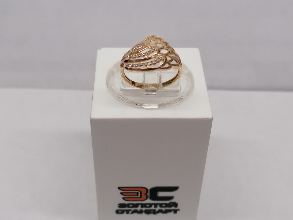 КОЛКМИ585 КОЛЬЦО С КАМНЯМИ (Au 585)