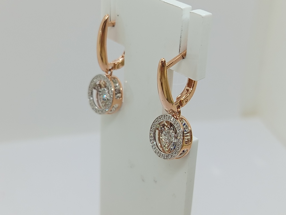 СЕРЬГИ БРИЛЛИАНТ (Au 585)