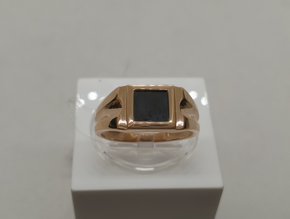 01-540098 КОЛЬЦО ПЕЧАТКА с камнем (Au 585)