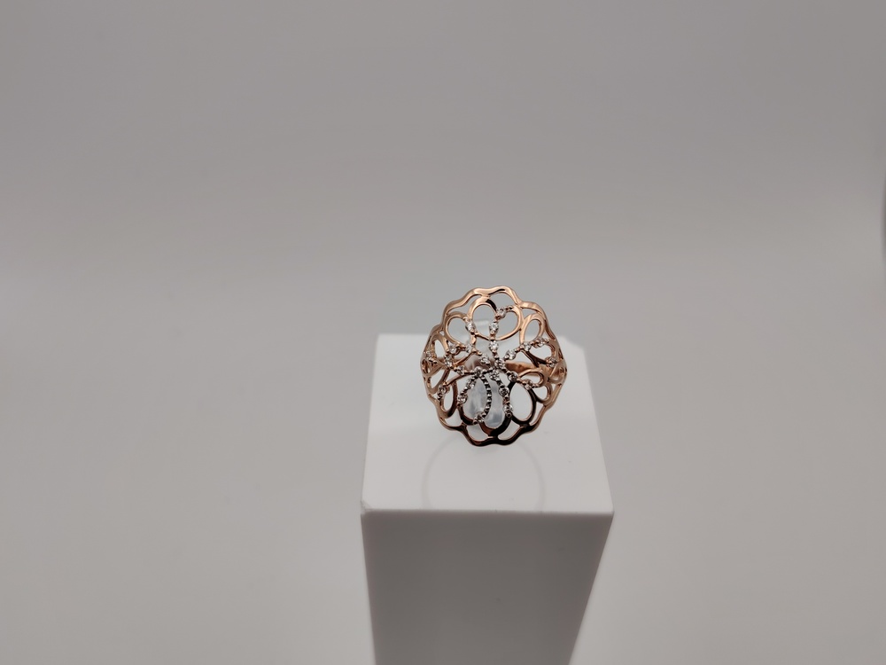 КОЛКМИ585 КОЛЬЦО С КАМНЯМИ (Au 585)