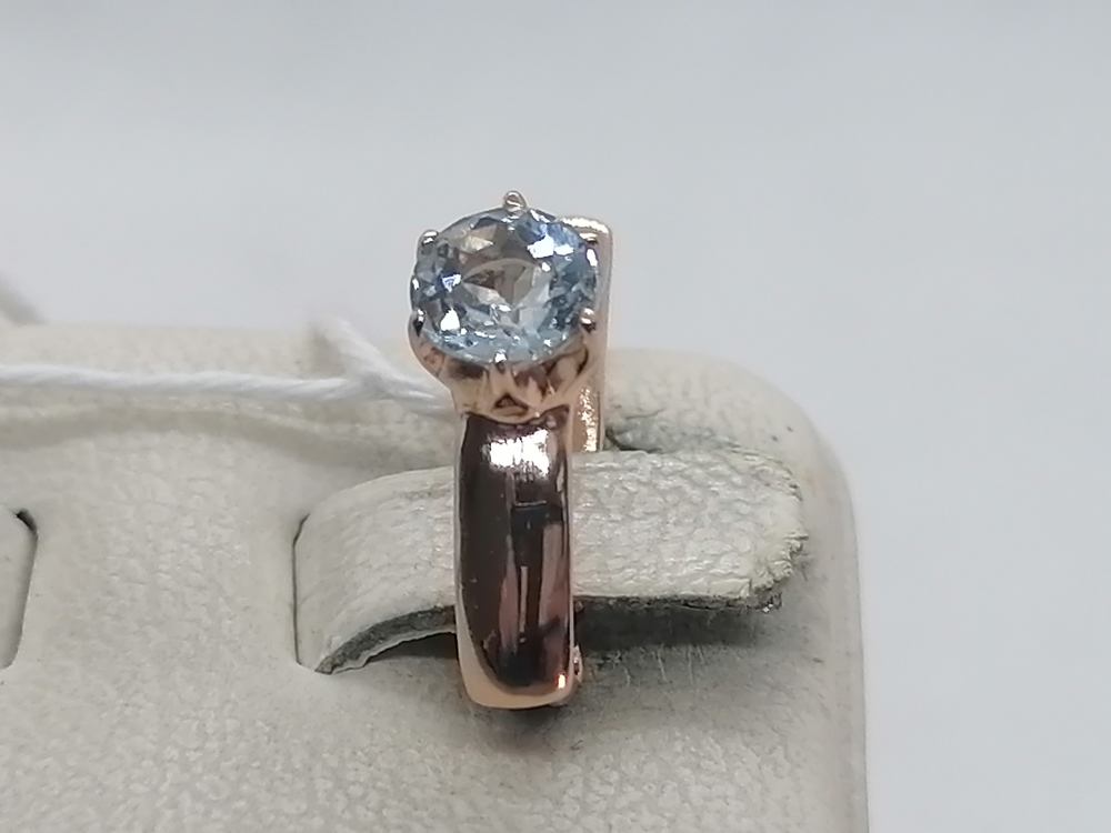 СЕРЬГИ С КАМНЕМ (Au 585)