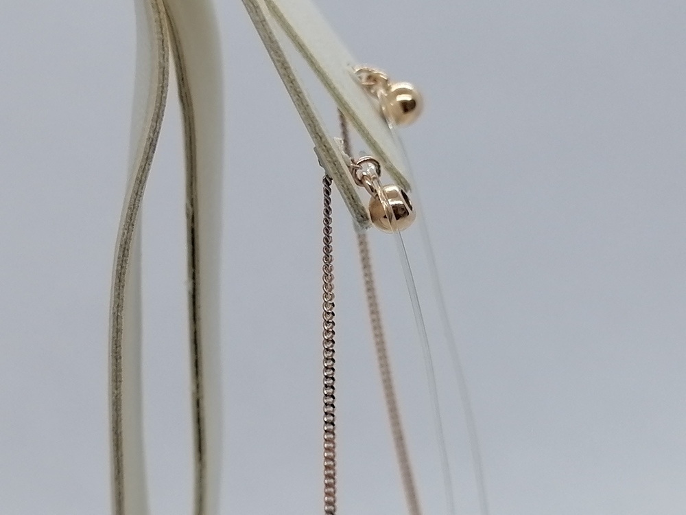 СЕРЬГИ ПРОДЕВКИ без камня (Au 585)