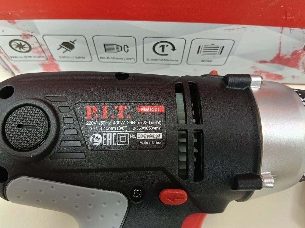 ДРЕЛЬ-ШУРУПОВЕРТ P.I.T. PBM10-C2