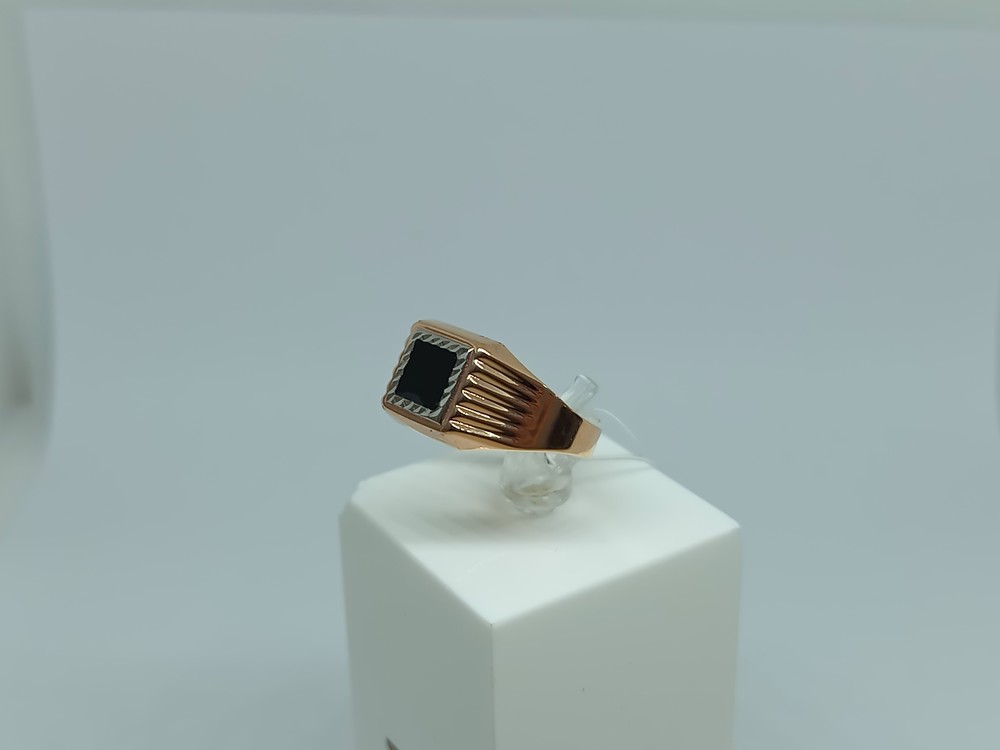 КОЛЬЦО ПЕЧАТКА Эмаль (Au 585)