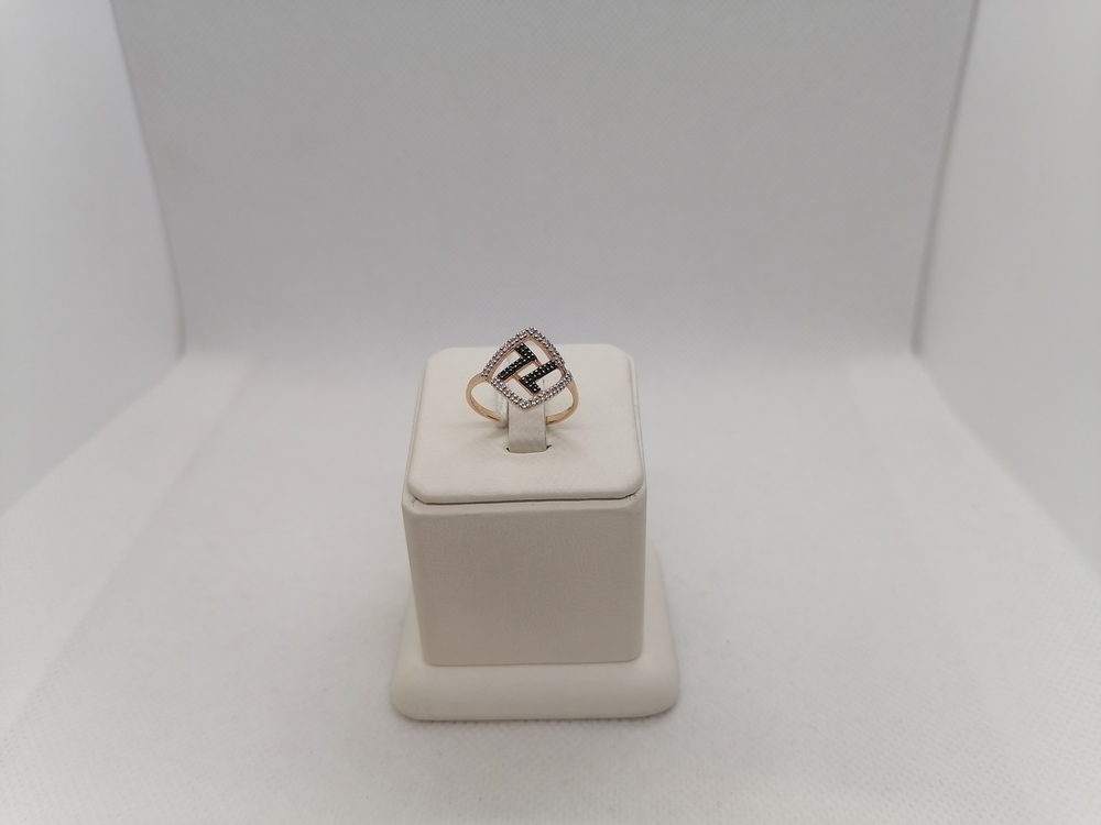 КОЛКМИ585 КОЛЬЦО С КАМНЯМИ (Au 585)