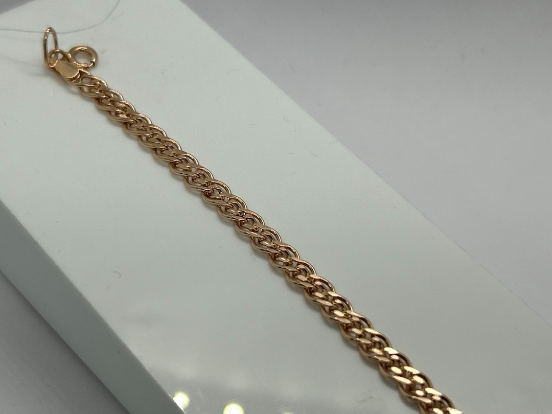 БРАСЛЕТ ПУСТОТЕЛЫЙ Нона (Au 585)