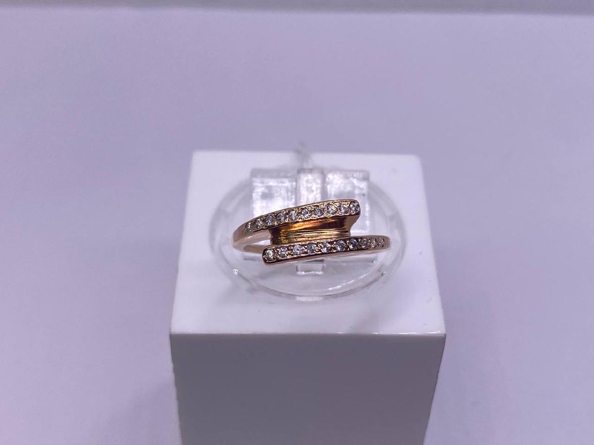КОЛКМИ585 КОЛЬЦО С КАМНЯМИ (Au 585)