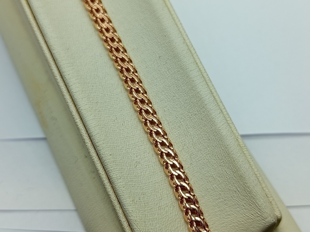 БРАСЛЕТ ПОЛНОВЕСНЫЙ Итальянка Au 585 БРАСЛЕТ ПОЛНОВЕСНЫЙ Итальянка Au 585