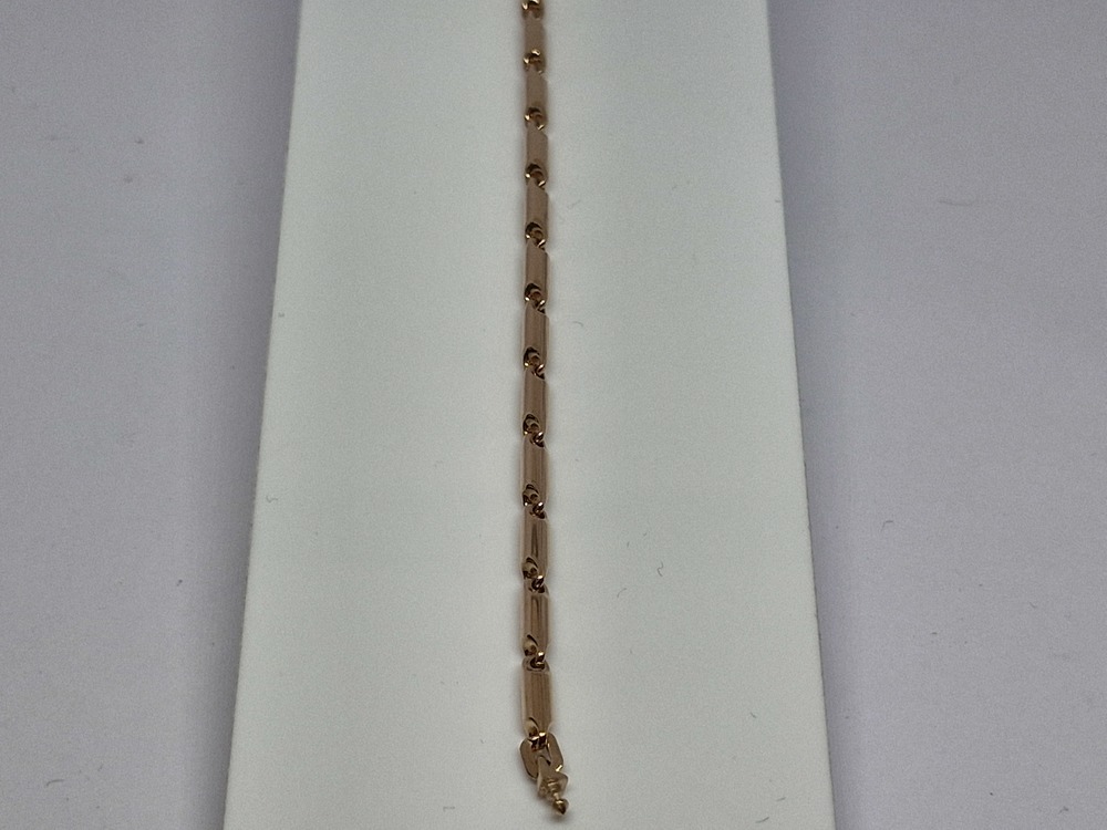 БРАСЛЕТ ПУСТОТЕЛЫЙ Фантазия (Au 585)