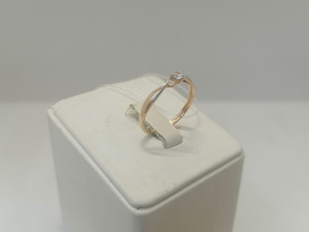 КОЛЬЦО С КАМНЕМ (Au 585)