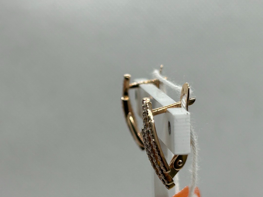 СЕРЬГИ С КАМНЯМИ (Au 585)