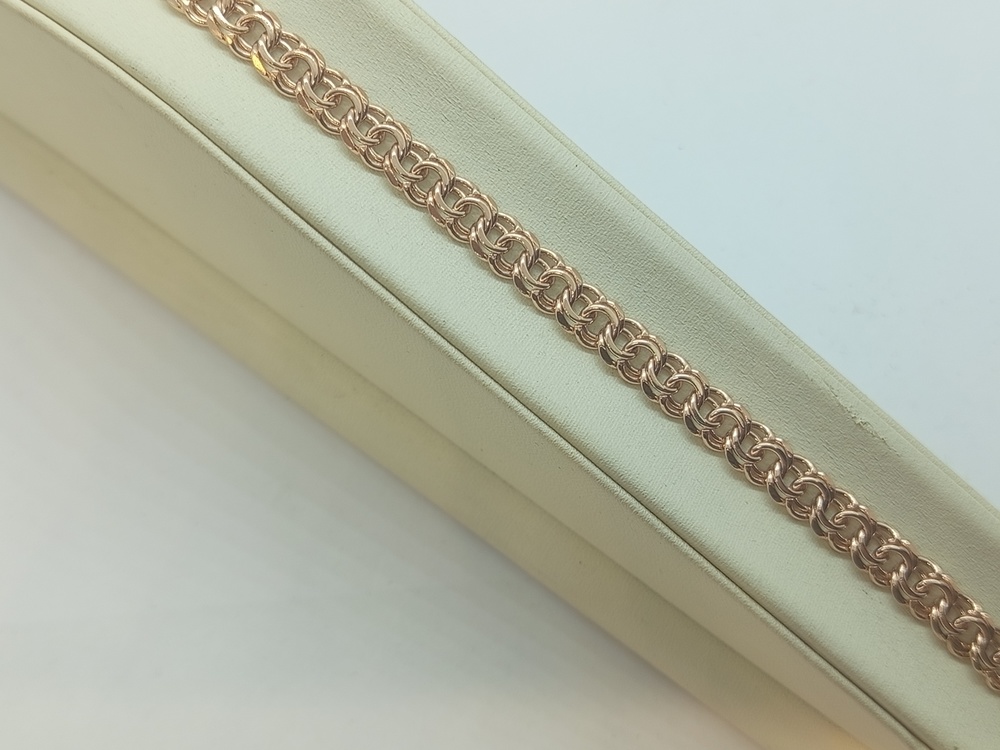 БРАСЛЕТ ПОЛНОВЕСНЫЙ Бисмарк (Au 585)