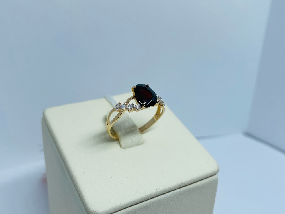КОЛКМИ585 КОЛЬЦО С КАМНЯМИ (Au 585)