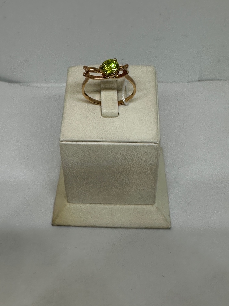 КОЛКМ585 КОЛЬЦО С КАМНЕМ (Au 585)