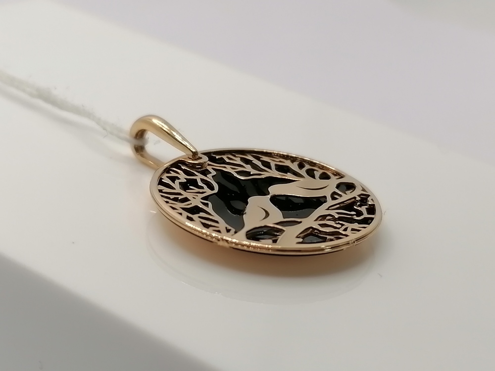 ПОДВЕСКА БЕЗ КАМНЯ (Au 585)