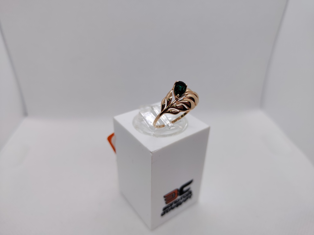 КОЛКМИ585 КОЛЬЦО С КАМНЯМИ (Au 585)