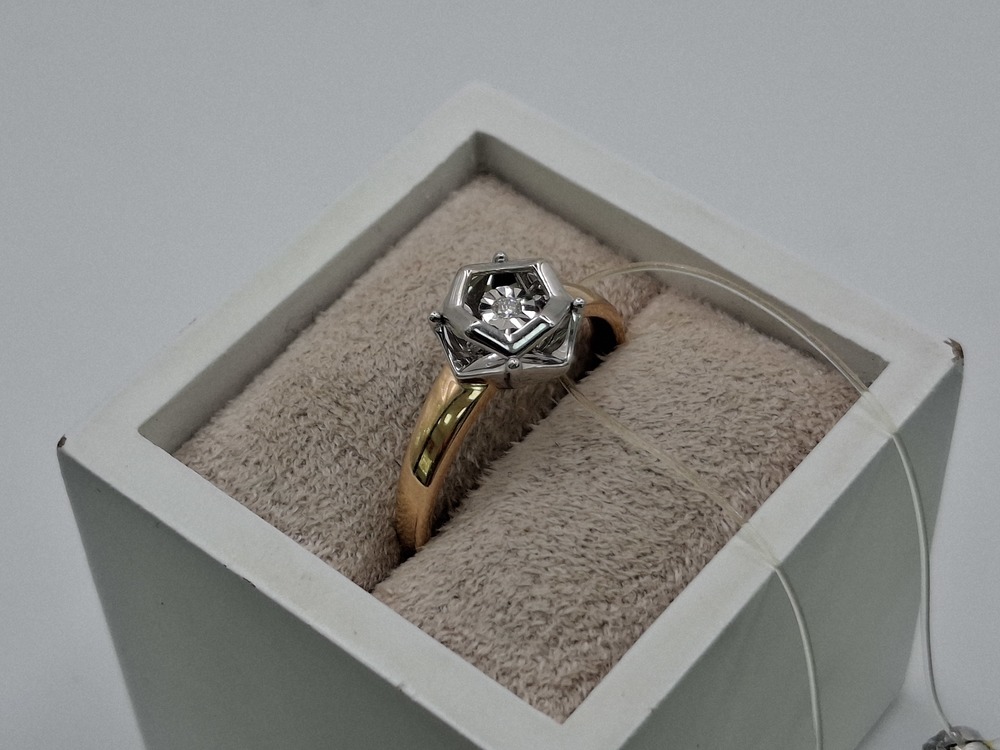 КОЛЬЦО БРИЛЛИАНТ (Au 585)