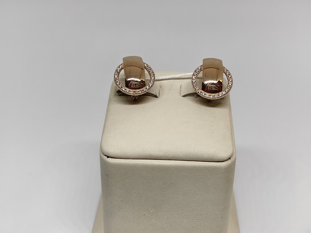 СЕРЬГИ С КАМНЯМИ (Au 585)