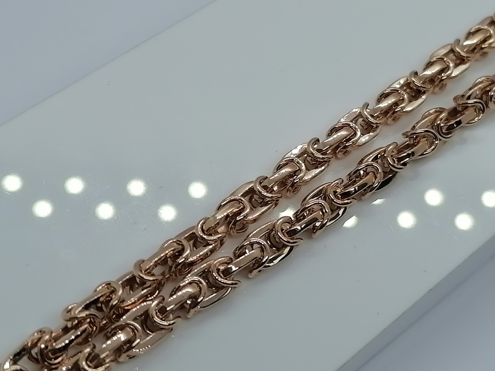 МБКВ120 ЦЕПЬ ПУСТОТЕЛАЯ Фантазия (Au 585)