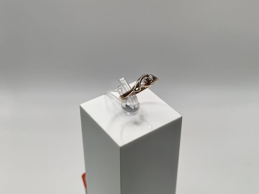 КОЛЬЦО БРИЛЛИАНТ Au 585