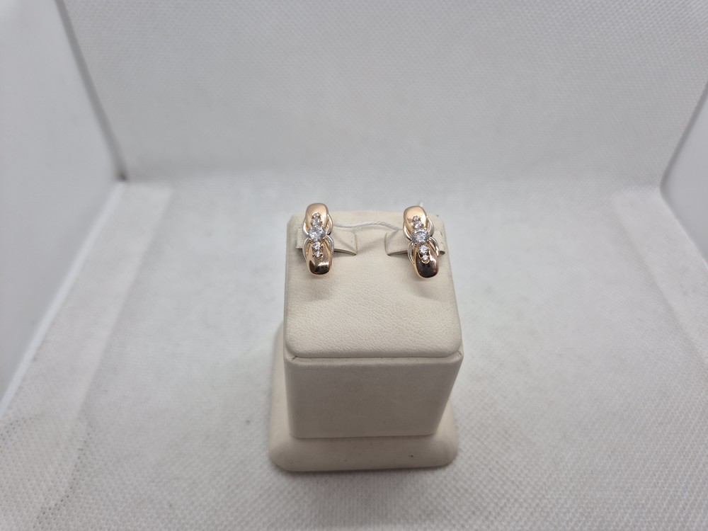 СЕРЬГИ С КАМНЯМИ (Au 585)