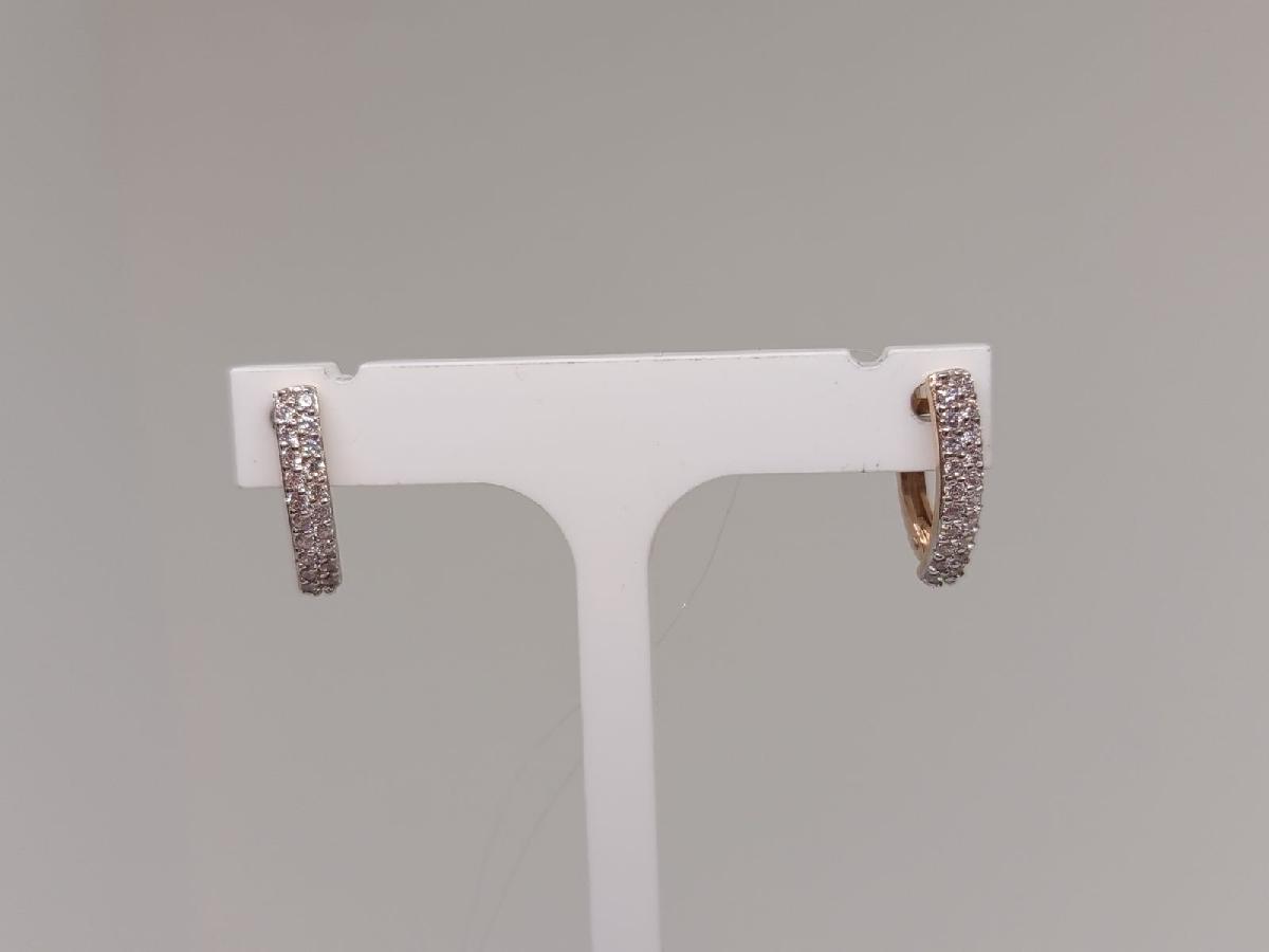 СЕРЬГИ С КАМНЯМИ (Au 585)