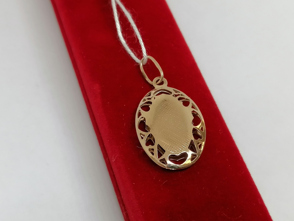 ПОДВЕСКА ЗНАК ЗОДИАКА РАК Au 585