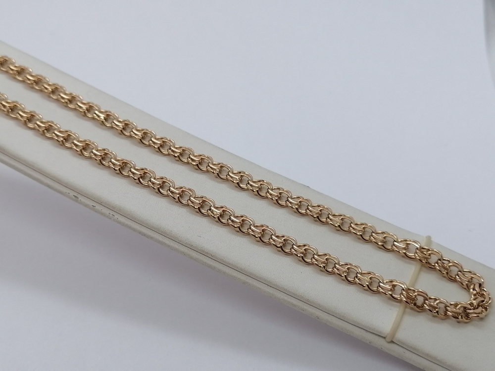 ЦЛБС585 ЦЕПЬ ПОЛНОВЕСНАЯ Бисмарк (Au 585)