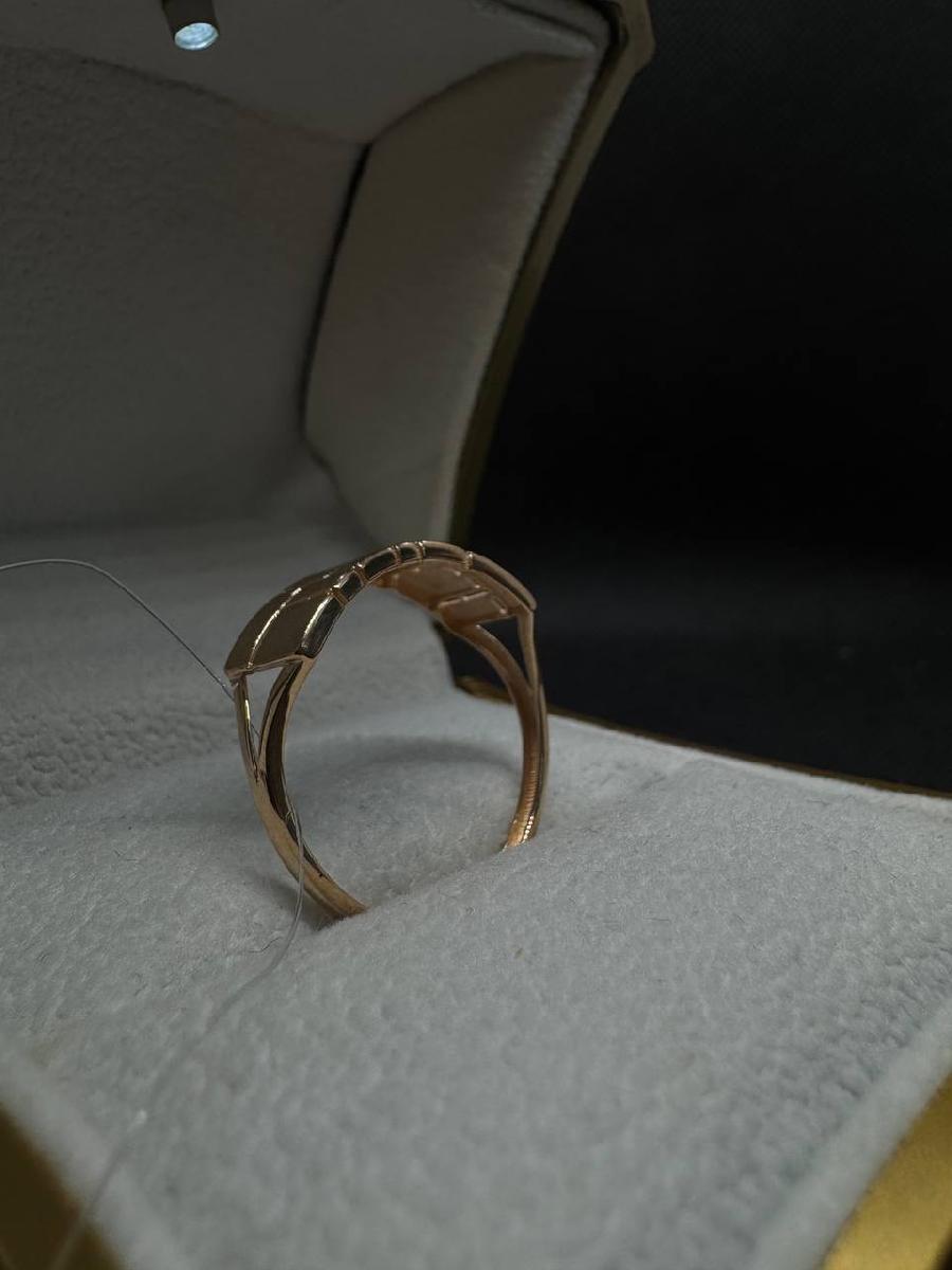 К10017377 КОЛЬЦО БЕЗ КАМНЯ (Au 585)