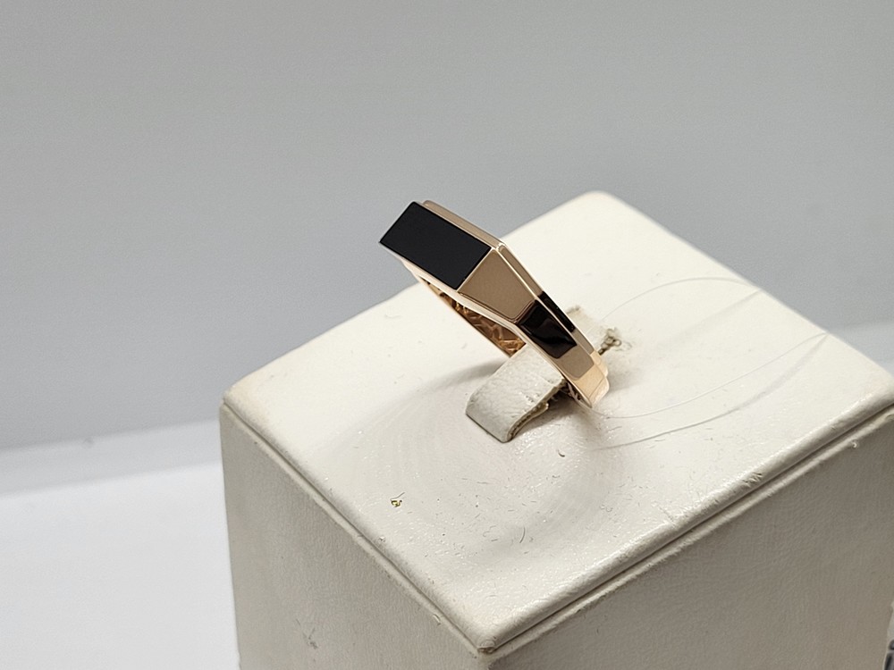 КОЛЬЦО ПЕЧАТКА с камнем (Au 585)