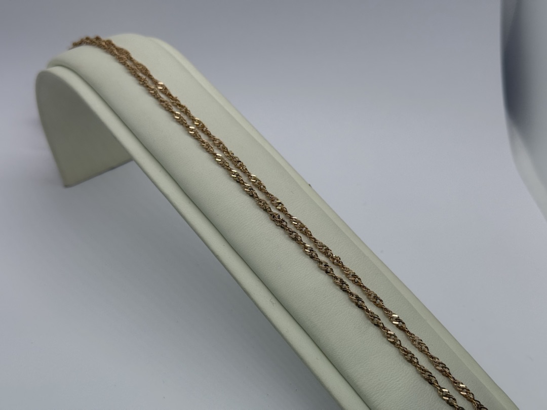 ЦЛСИ585 ЦЕПЬ ПОЛНОВЕСНАЯ Сингапур (Au 585)